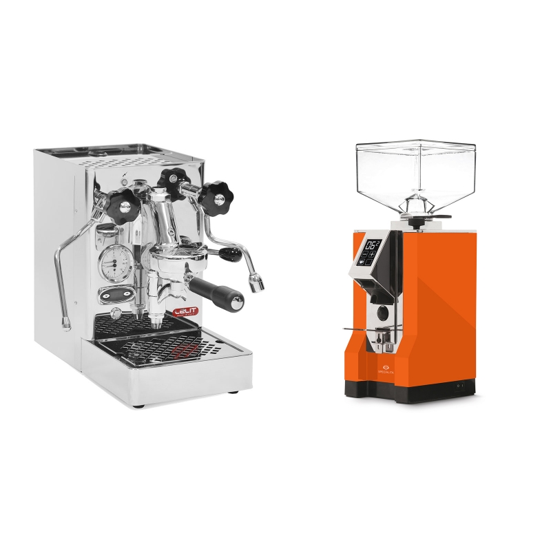 Lelit Mara PL62T + Eureka Mignon Specialita, CR orange Lelit Mara PL62T + Eureka Mignon Specialita, CR orange