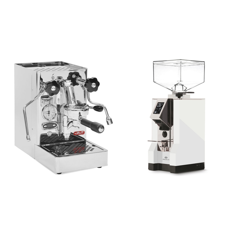 Lelit Mara PL62T + Eureka Mignon Specialita, CR white Lelit Mara PL62T + Eureka Mignon Specialita, CR white