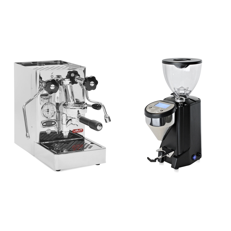 Lelit Mara PL62T + Rocket Espresso FAUSTO, black Lelit Mara PL62T + Rocket Espresso FAUSTO, black