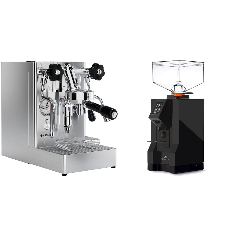 Lelit Mara PL62X + Eureka Mignon Perfetto, BL black Lelit Mara PL62X + Eureka Mignon Perfetto, BL black