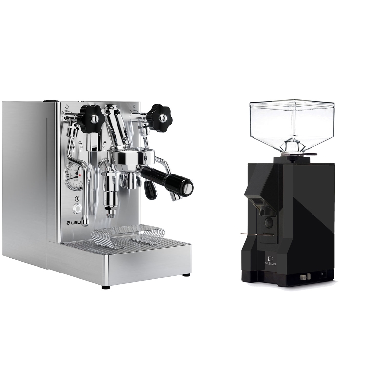 Lelit Mara PL62X + Eureka Mignon Silenzio, BL black Lelit Mara PL62X + Eureka Mignon Silenzio, BL black