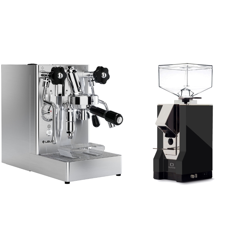 Lelit Mara PL62X + Eureka Mignon Silenzio, CR black Lelit Mara PL62X + Eureka Mignon Silenzio, CR black