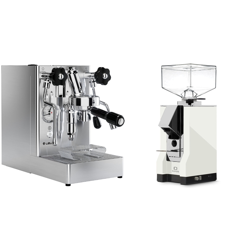 Lelit Mara PL62X + Eureka Mignon Silenzio, CR white Lelit Mara PL62X + Eureka Mignon Silenzio, CR white
