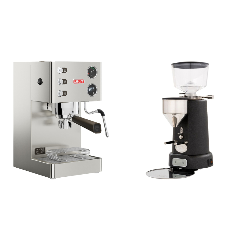 Lelit Victoria PL91T + ECM V-Titan 64, anthracite Lelit Victoria PL91T + ECM V-Titan 64, anthracite