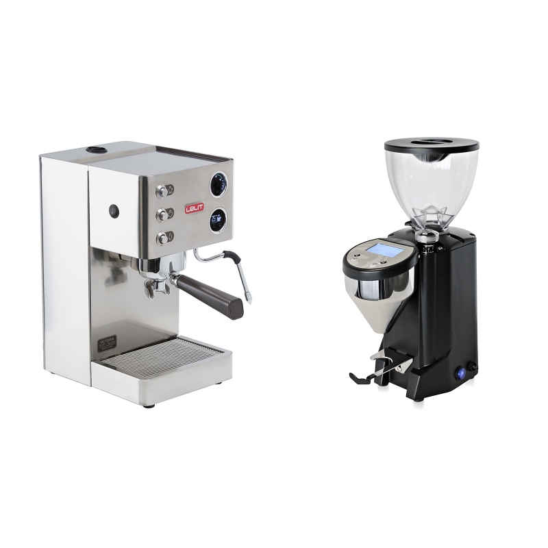 Lelit Victoria PL91T + Rocket Espresso FAUSTO, black Lelit Victoria PL91T + Rocket Espresso FAUSTO, black