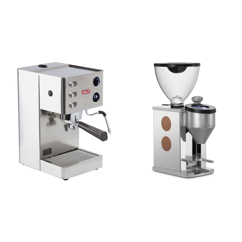 Lelit Victoria PL91T + Rocket Espresso FAUSTINO, copper Lelit Victoria PL91T + Rocket Espresso FAUSTINO, copper