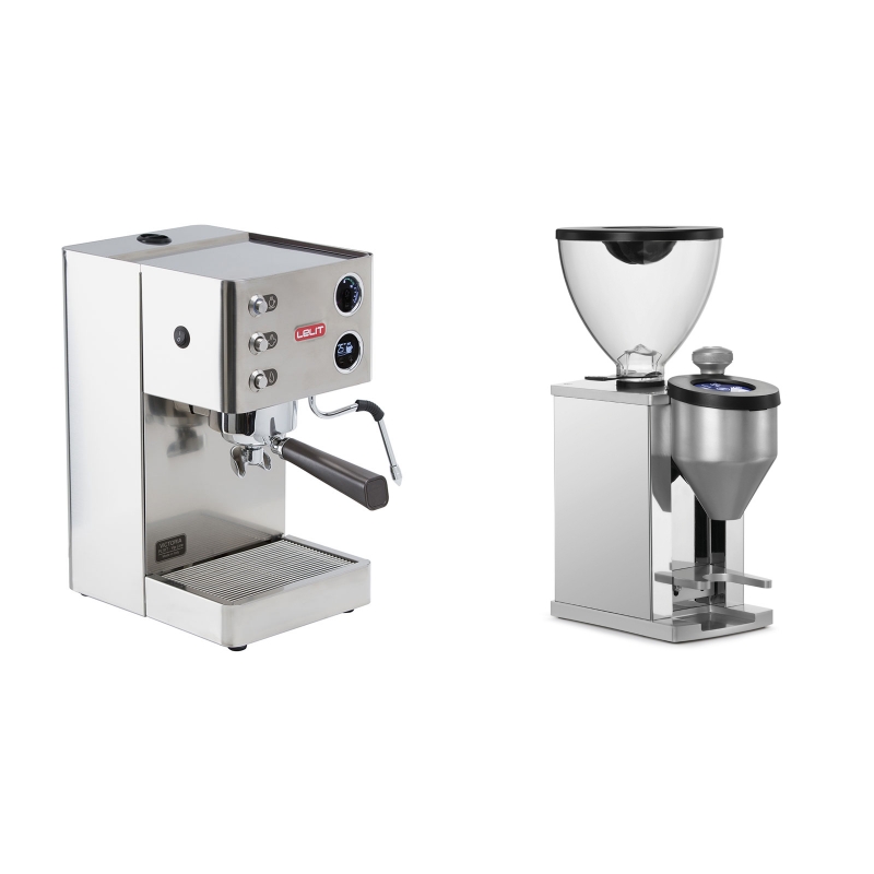Lelit Victoria PL91T + Rocket Espresso FAUSTINO, chrome Lelit Victoria PL91T + Rocket Espresso FAUSTINO, chrome