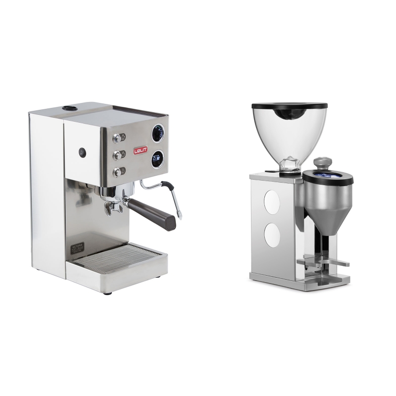 Lelit Victoria PL91T + Rocket Espresso FAUSTINO, white Lelit Victoria PL91T + Rocket Espresso FAUSTINO, white
