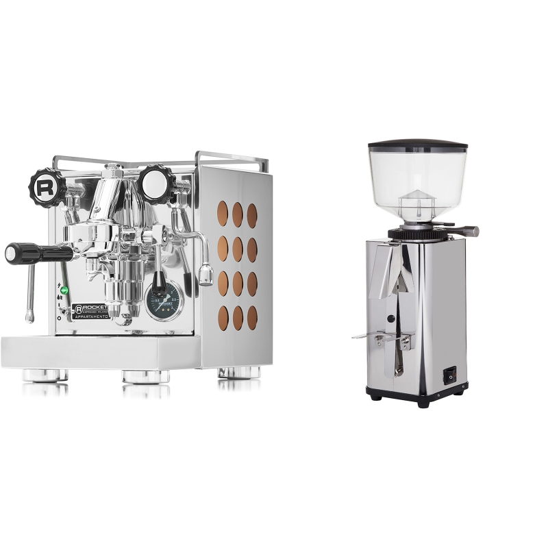 Rocket Espresso Appartamento, copper + ECM S-Manuale 64 Rocket Espresso Appartamento, copper + ECM S-Manuale 64