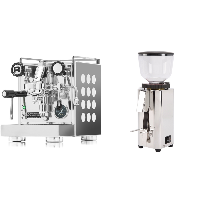 Rocket Espresso Appartamento, white + ECM C-Manuale 54 Rocket Espresso Appartamento, white + ECM C-Manuale 54
