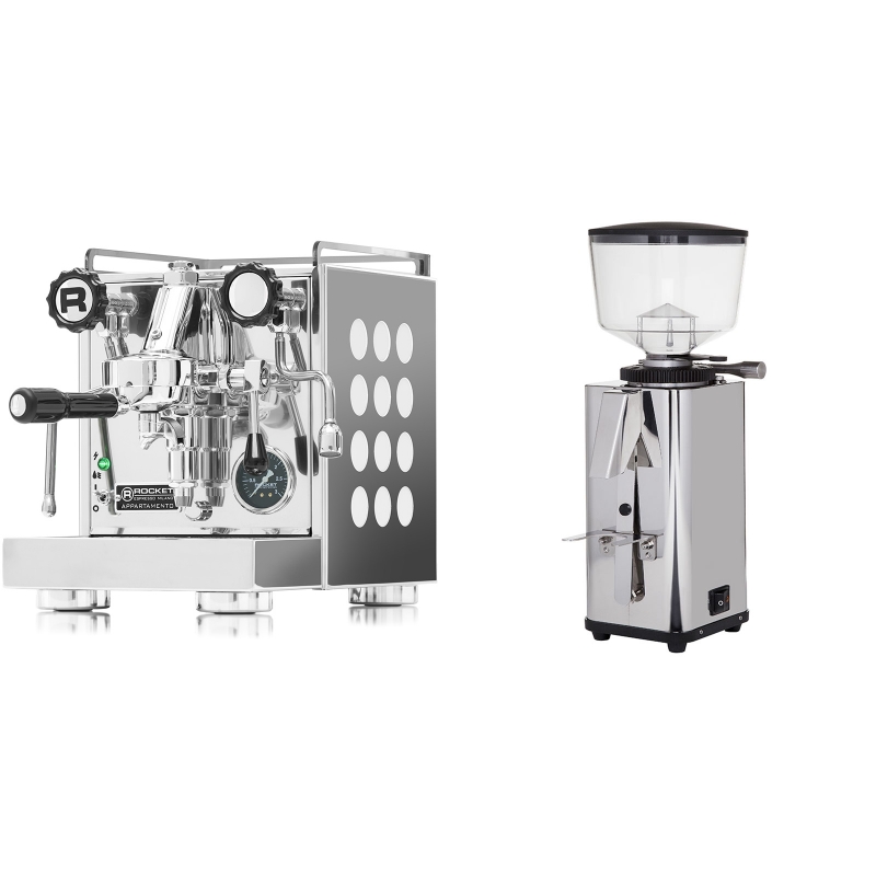 Rocket Espresso Appartamento, white + ECM S-Manuale 64 Rocket Espresso Appartamento, white + ECM S-Manuale 64