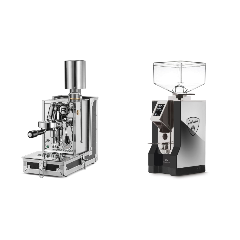 Rocket Espresso Porta Via + Eureka Mignon Specialita, NX black Rocket Espresso Porta Via + Eureka Mignon Specialita, NX black