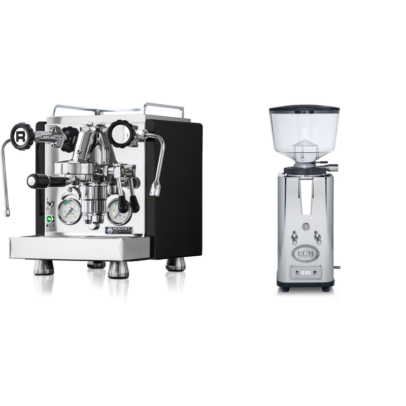 Rocket Espresso R 60V, černá + ECM S-Automatik 64 Rocket Espresso R 60V, černá + ECM S-Automatik 64