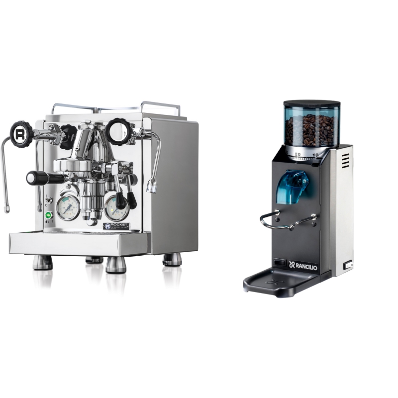 Rocket Espresso R 60V + Rancilio Rocky Doserless Rocket Espresso R 60V + Rancilio Rocky Doserless