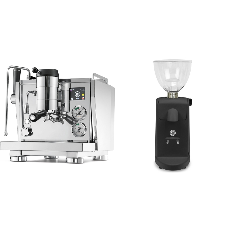 Rocket Espresso R NINE ONE + Ascaso i-mini i1, černá Rocket Espresso R NINE ONE + Ascaso i-mini i1, černá