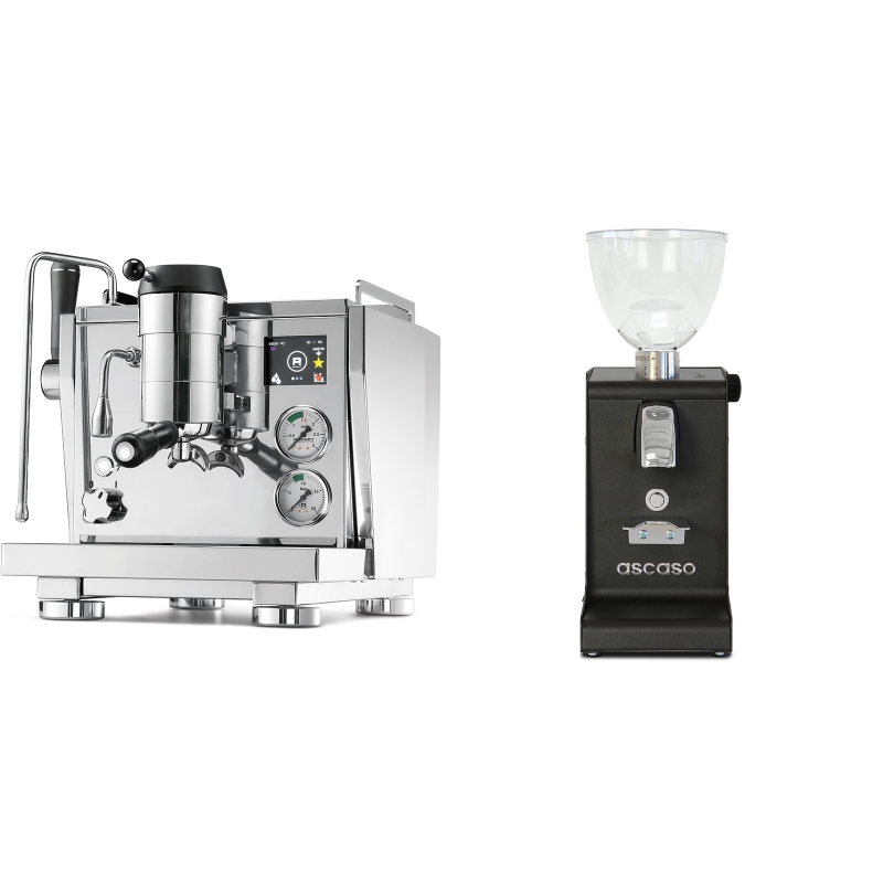 Rocket Espresso R NINE ONE + Ascaso i-steel, černá Rocket Espresso R NINE ONE + Ascaso i-steel, černá