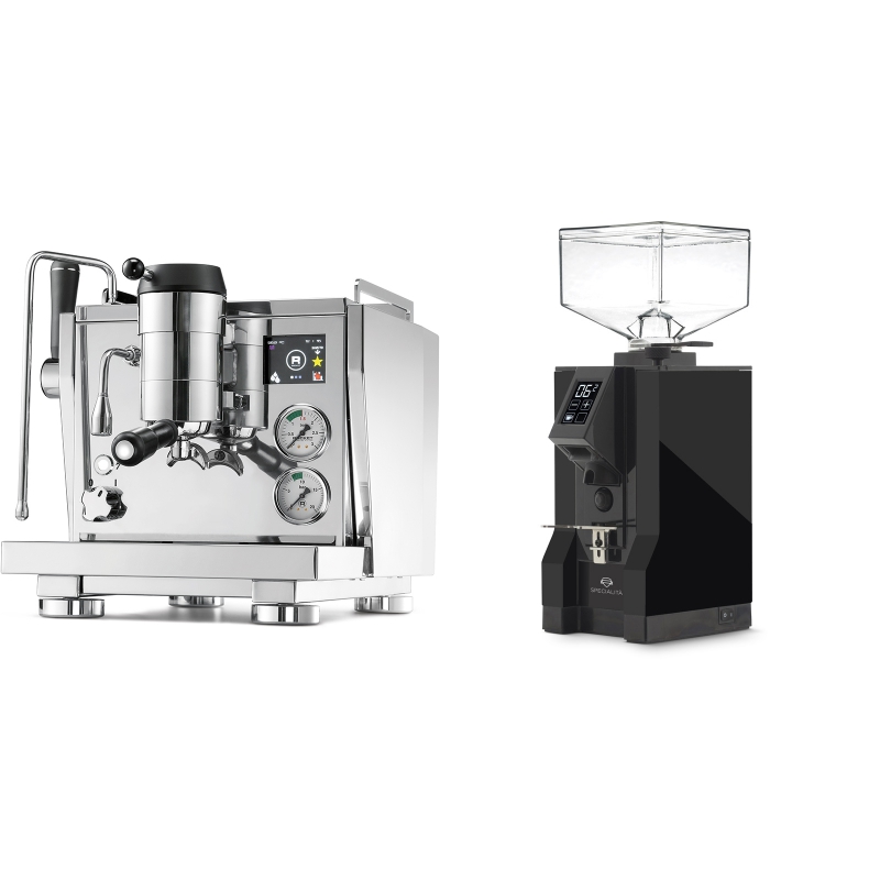Rocket Espresso R NINE ONE + Eureka Mignon Specialita, BL black Rocket Espresso R NINE ONE + Eureka Mignon Specialita, BL black