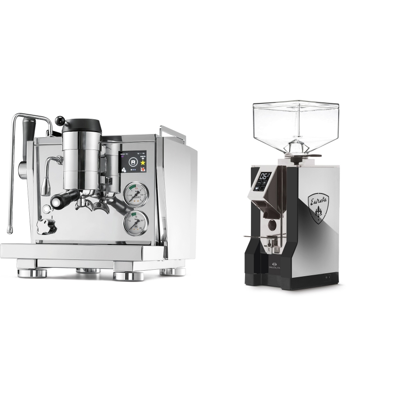 Rocket Espresso R NINE ONE + Eureka Mignon Specialita, NX black Rocket Espresso R NINE ONE + Eureka Mignon Specialita, NX black
