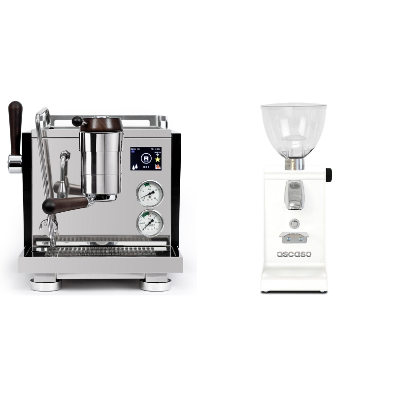 Rocket Espresso R NINE ONE Edizione Speciale + Ascaso i-steel, bílá Rocket Espresso R NINE ONE Edizione Speciale + Ascaso i-steel, bílá