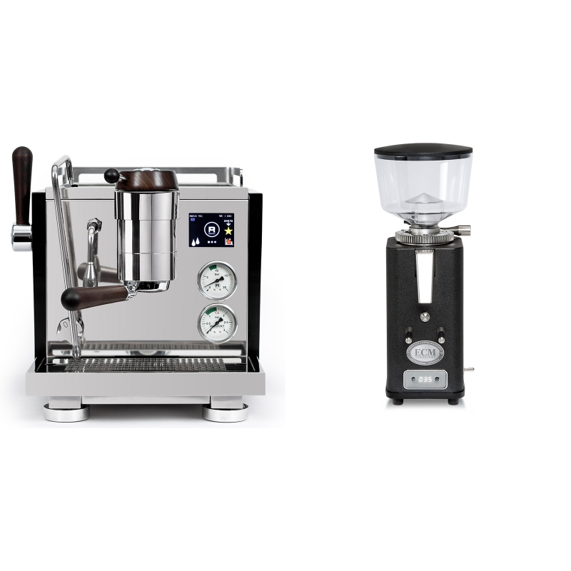 Rocket Espresso R NINE ONE Edizione Speciale + ECM S-Automatik 64, anthracite Rocket Espresso R NINE ONE Edizione Speciale + ECM S-Automatik 64, anthracite