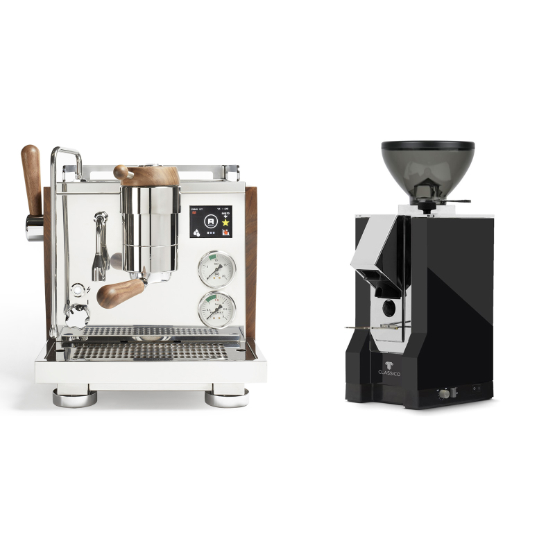 Rocket Espresso R NINE ONE Edizione Speciale + Eureka Mignon Classico, CR black Rocket Espresso R NINE ONE Edizione Speciale + Eureka Mignon Classico, CR black