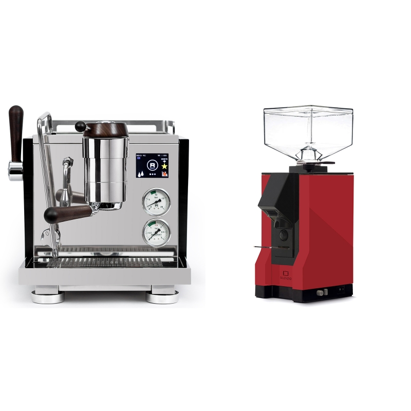 Rocket Espresso R NINE ONE Edizione Speciale + Eureka Mignon Silenzio, BL ferrari red Rocket Espresso R NINE ONE Edizione Speciale + Eureka Mignon Silenzio, BL ferrari red