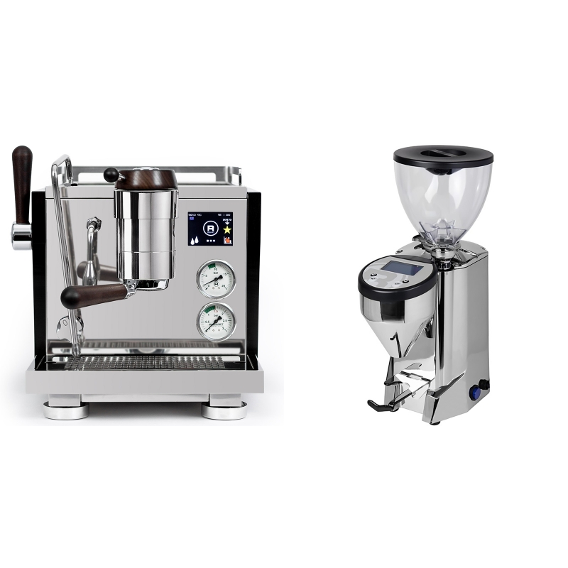 Rocket Espresso R NINE ONE Edizione Speciale + Rocket Espresso FAUSTO, chrome Rocket Espresso R NINE ONE Edizione Speciale + Rocket Espresso FAUSTO, chrome