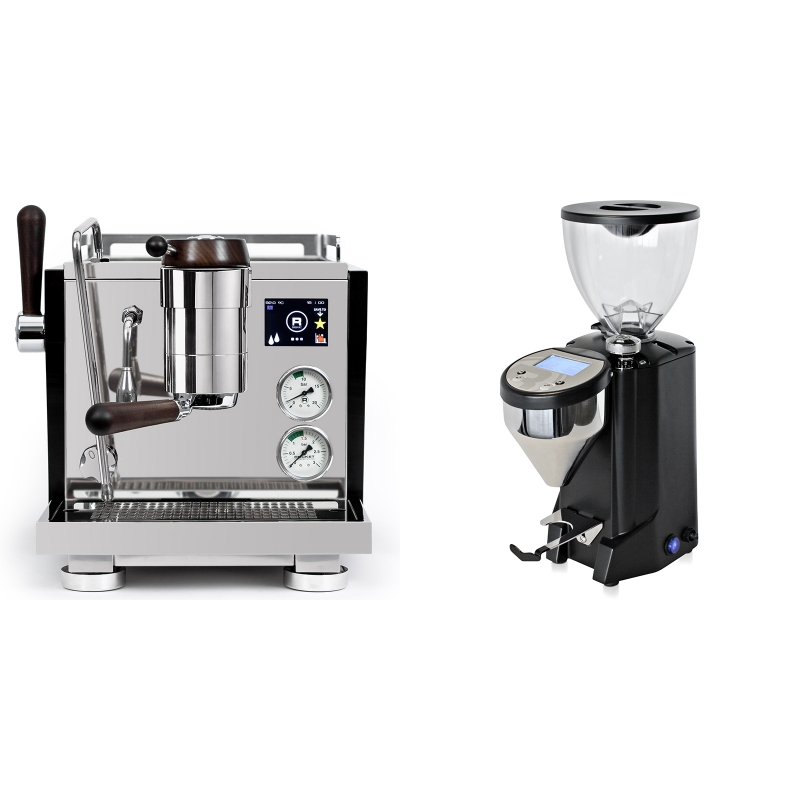 Rocket Espresso R NINE ONE Edizione Speciale + Rocket Espresso FAUSTO, black Rocket Espresso R NINE ONE Edizione Speciale + Rocket Espresso FAUSTO, black