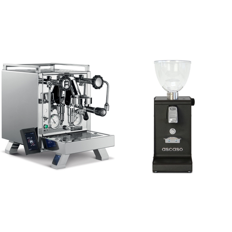 Rocket Espresso R 58 Cinquantotto + Ascaso i-steel, černá Rocket Espresso R 58 Cinquantotto + Ascaso i-steel, černá
