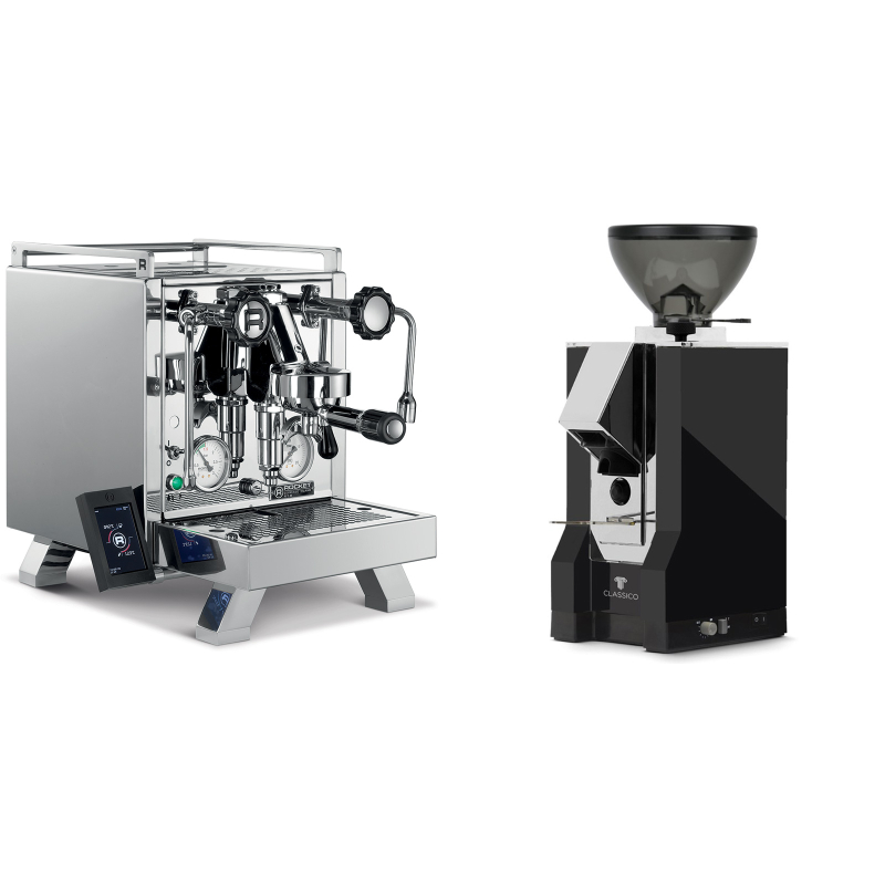 Rocket Espresso R 58 Cinquantotto + Eureka Mignon Classico, CR black Rocket Espresso R 58 Cinquantotto + Eureka Mignon Classico, CR black