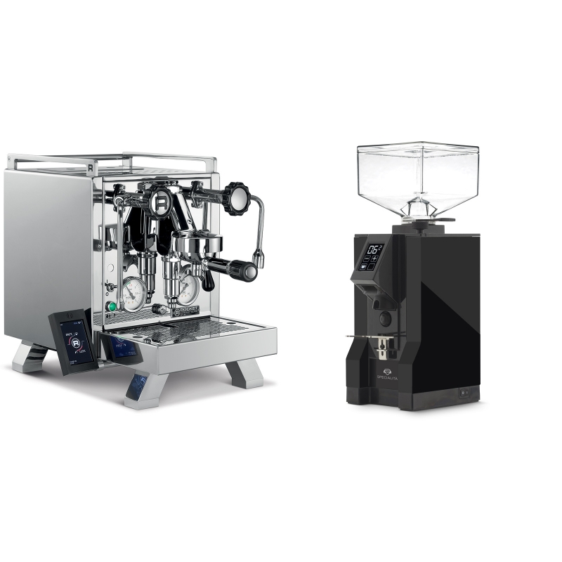 Rocket Espresso R 58 Cinquantotto + Eureka Mignon Specialita, BL black Rocket Espresso R 58 Cinquantotto + Eureka Mignon Specialita, BL black