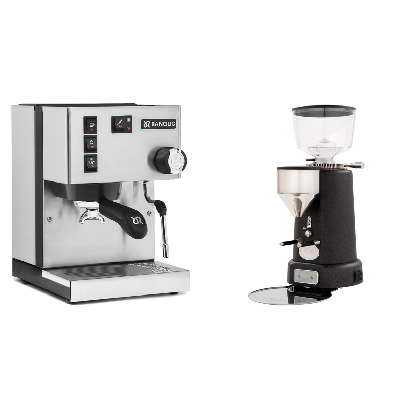 Rancilio Silvia BC + ECM V-Titan 64, anthracite Rancilio Silvia BC + ECM V-Titan 64, anthracite