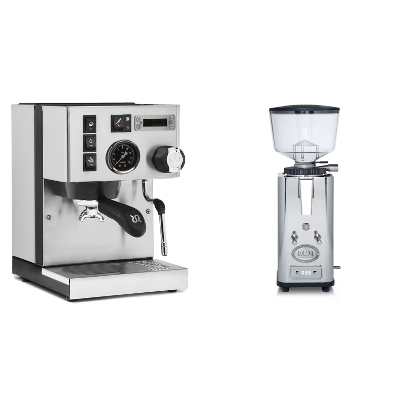Rancilio Silvia PID Buna café edice + ECM S-Automatik 64 Rancilio Silvia PID Buna café edice + ECM S-Automatik 64