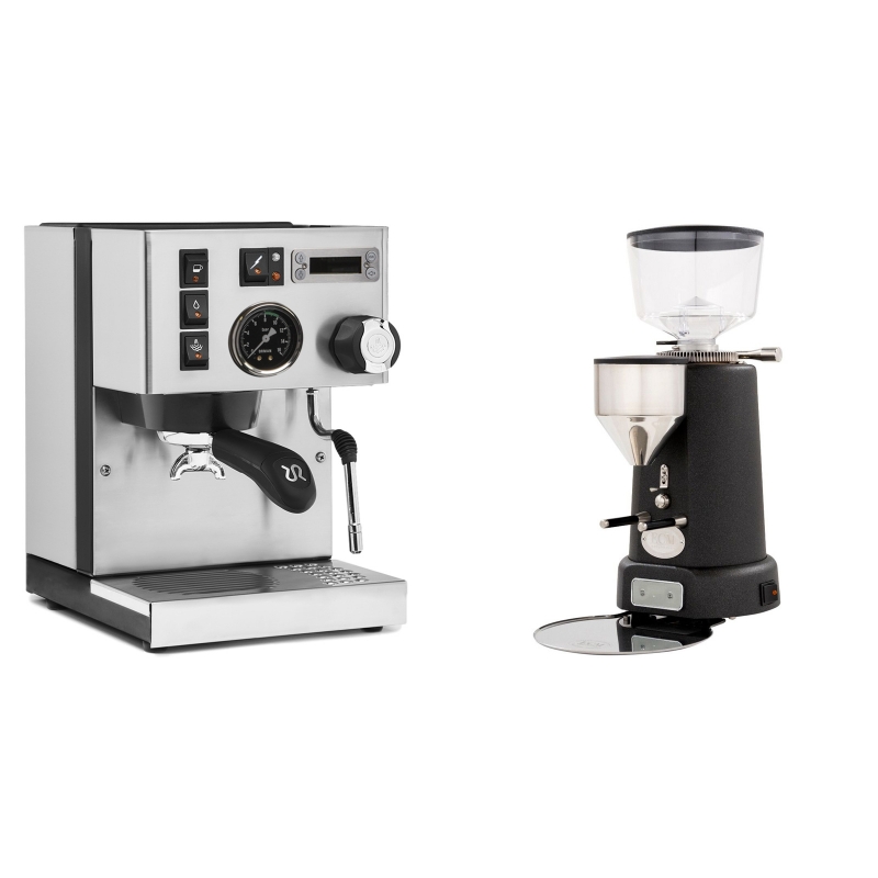 Rancilio Silvia PID Buna café edice + ECM V-Titan 64, anthracite Rancilio Silvia PID Buna café edice + ECM V-Titan 64, anthracite