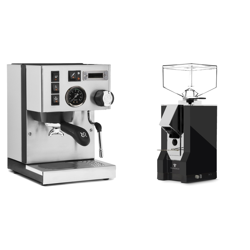 Rancilio Silvia PID Buna café edice + Eureka Mignon Classico, CR black Rancilio Silvia PID Buna café edice + Eureka Mignon Classico, CR black