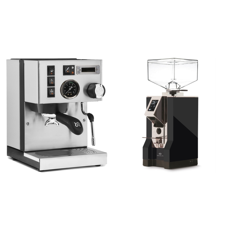 Rancilio Silvia PID Buna café edice + Eureka Mignon Specialita, CR black Rancilio Silvia PID Buna café edice + Eureka Mignon Specialita, CR black