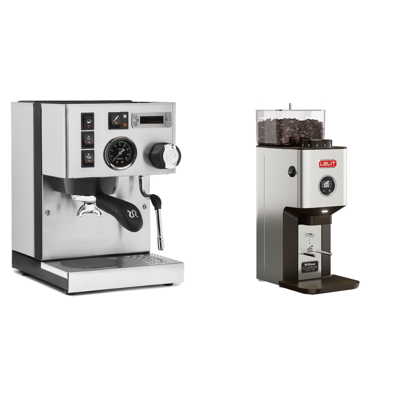 Rancilio Silvia PID Buna café edice + Lelit William PL72 Rancilio Silvia PID Buna café edice + Lelit William PL72