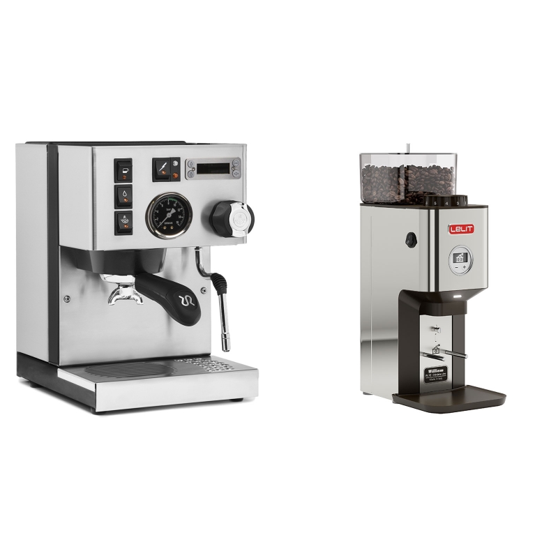 Rancilio Silvia PID Buna café edice + Lelit William PL72-P Rancilio Silvia PID Buna café edice + Lelit William PL72-P