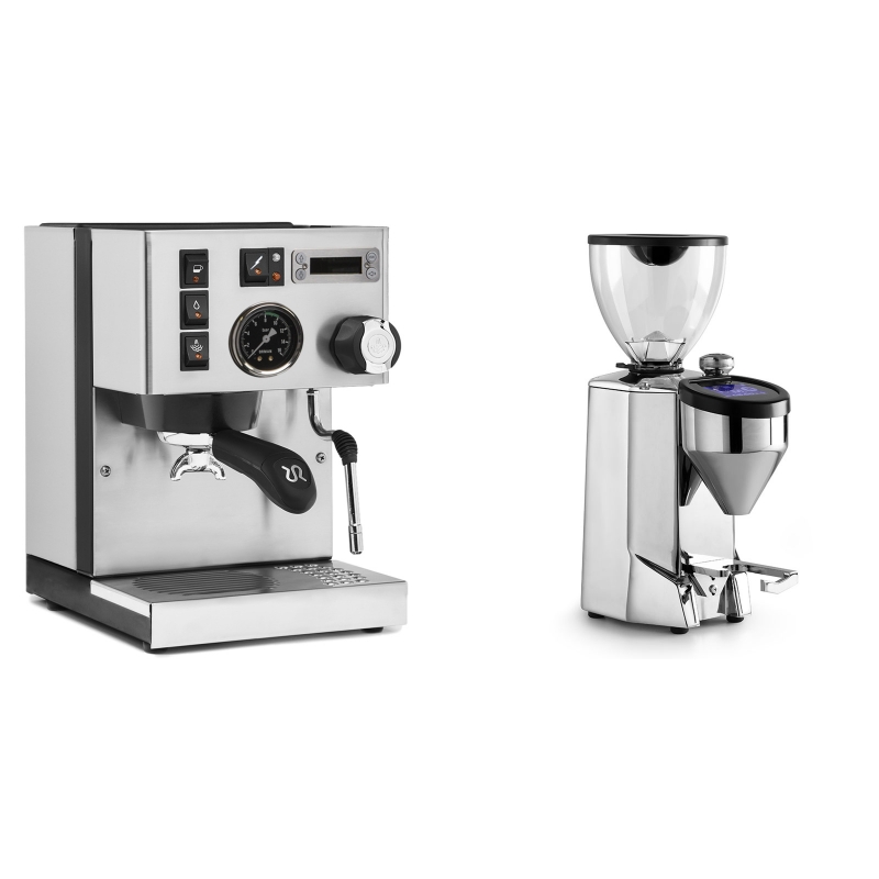 Rancilio Silvia PID Buna café edice + Rocket Espresso FAUSTO 2.1, chrome Rancilio Silvia PID Buna café edice + Rocket Espresso FAUSTO 2.1, chrome