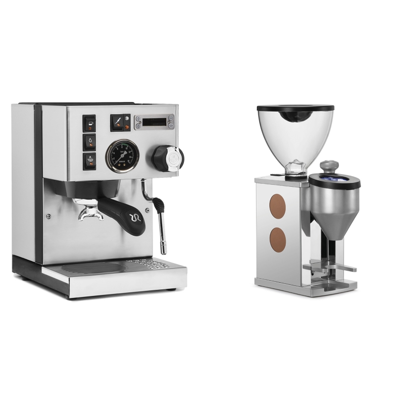 Rancilio Silvia PID Buna café edice + Rocket Espresso FAUSTINO, copper Rancilio Silvia PID Buna café edice + Rocket Espresso FAUSTINO, copper