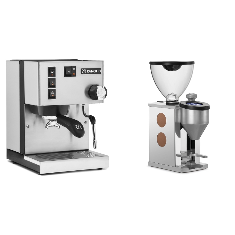 Rancilio Silvia E + Rocket Espresso FAUSTINO, copper Rancilio Silvia E + Rocket Espresso FAUSTINO, copper