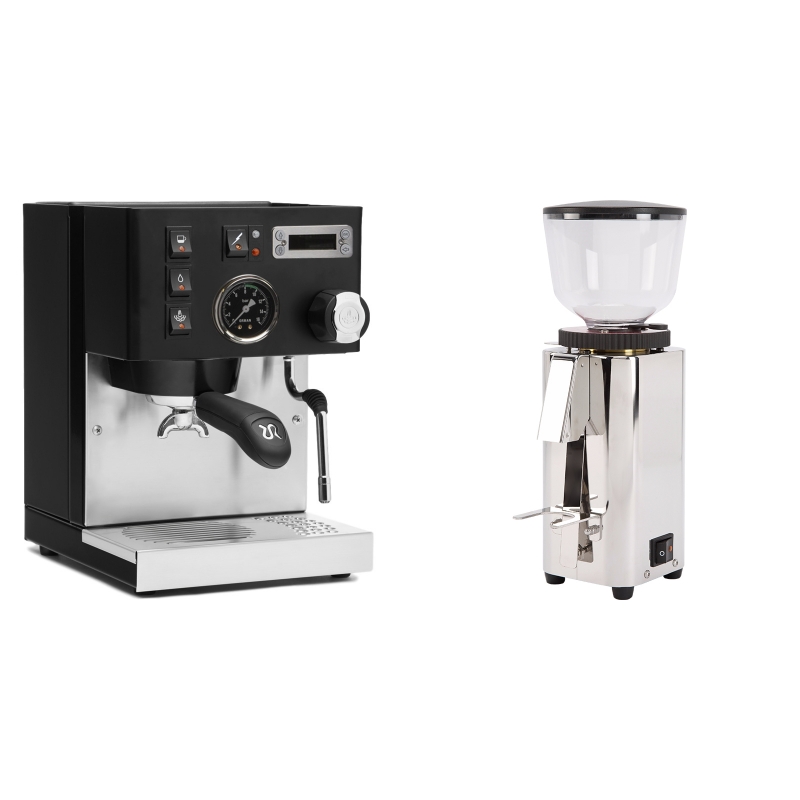 Rancilio Silvia PID Buna café edice, černá + ECM C-Manuale 54 Rancilio Silvia PID Buna café edice, černá + ECM C-Manuale 54