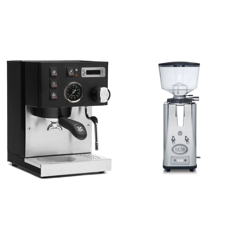 Rancilio Silvia PID Buna café edice, černá + ECM S-Automatik 64 Rancilio Silvia PID Buna café edice, černá + ECM S-Automatik 64