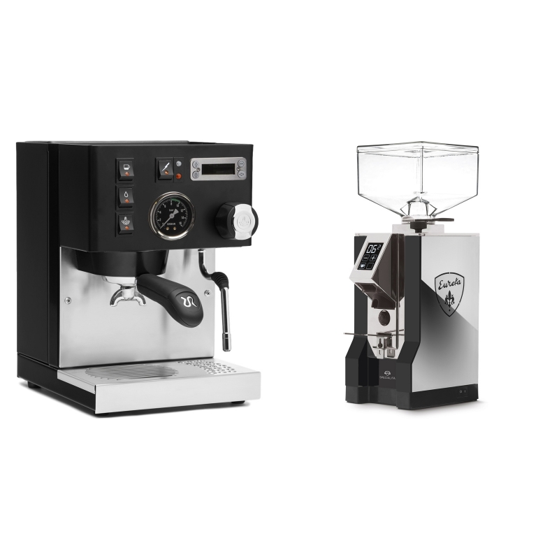 Rancilio Silvia PID Buna café edice, černá + Eureka Mignon Specialita, NX black Rancilio Silvia PID Buna café edice, černá + Eureka Mignon Specialita, NX black