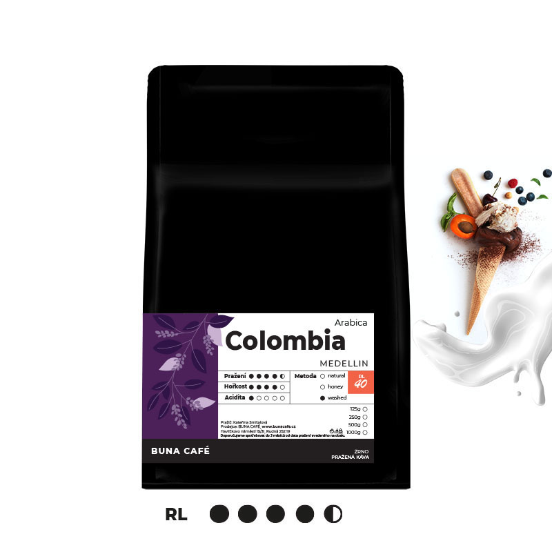 Colombia, Medellin, RL50, 250g Colombia, Medellin, RL50, 250g