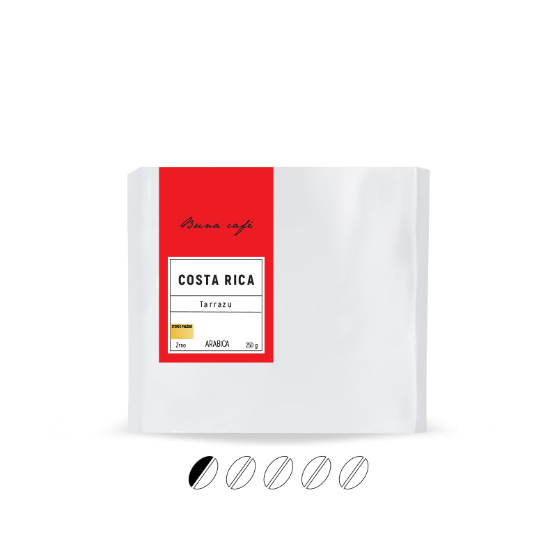 Costa Rica, Tarrazu, RL80, 250g, 16/03 Costa Rica, Tarrazu, RL80, 250g, 16/03