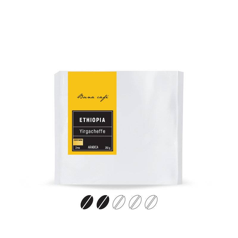 Ethiopia, Yirgacheffe, RL65, 250g Ethiopia, Yirgacheffe, RL65, 250g