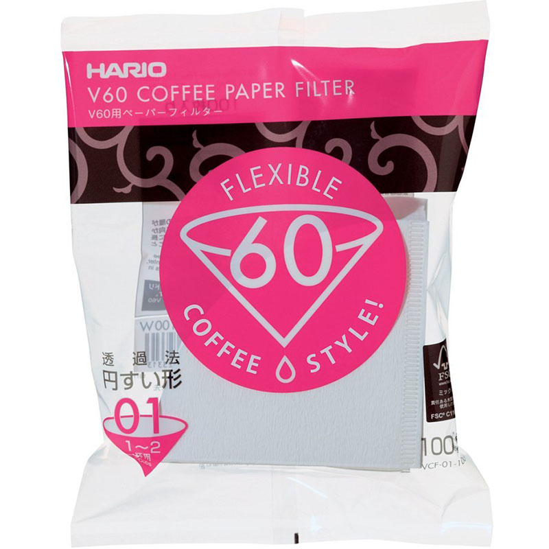 Hario filtr pro dripper V60-01 Hario filtr pro dripper V60-01