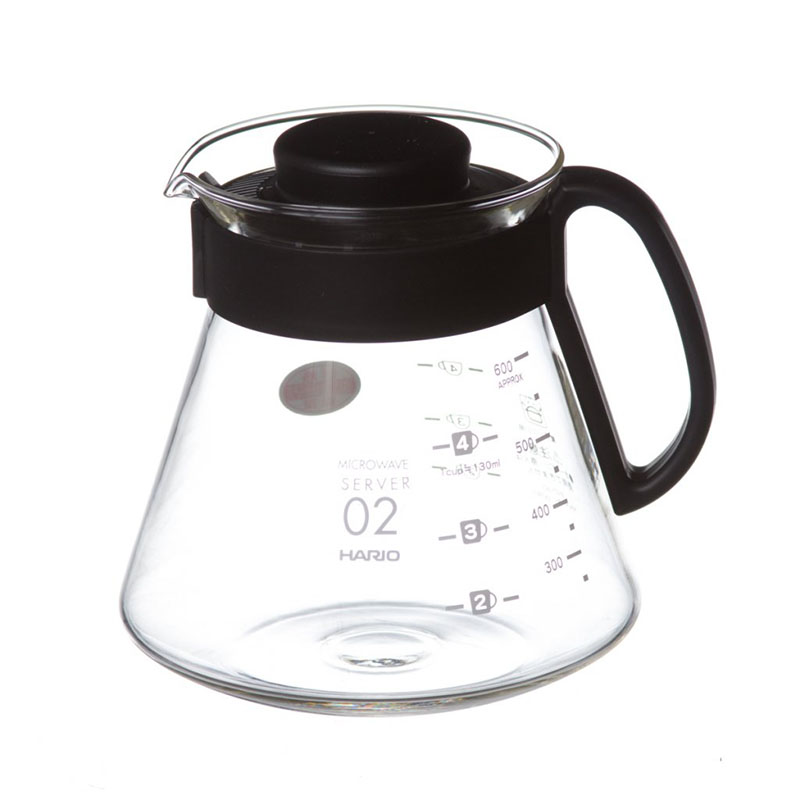 Hario skleněná konvička V60-02, 600 ml Hario skleněná konvička V60-02, 600 ml