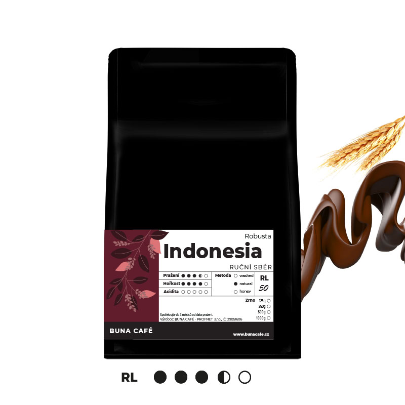 Indonesia, RL50, 500g Indonesia, RL50, 500g